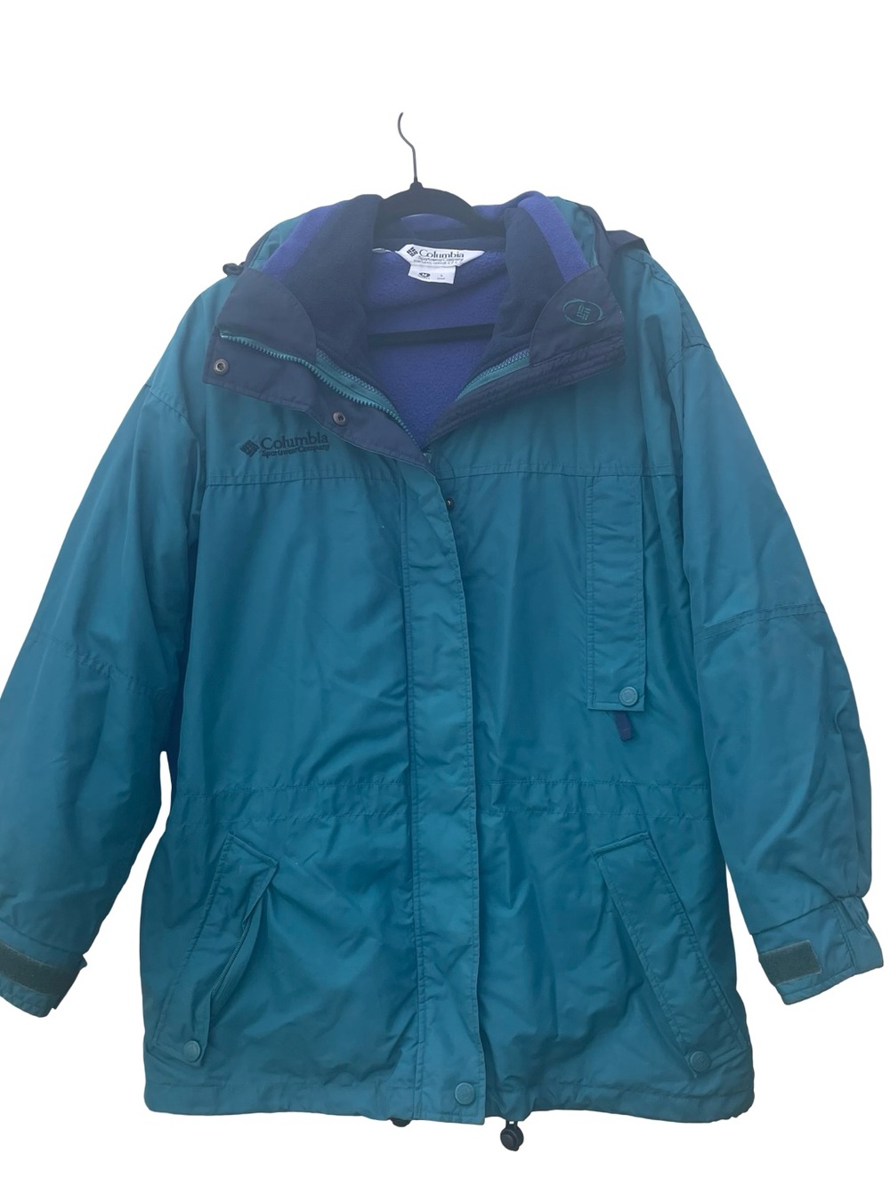 Vintage Columbia longs peak coverable jacket size medium